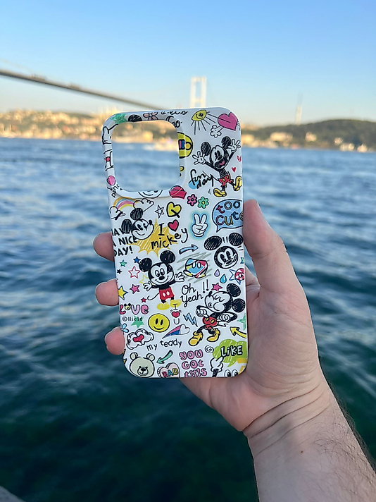 Mickey Maus Lansman Telefon Kılıfı
