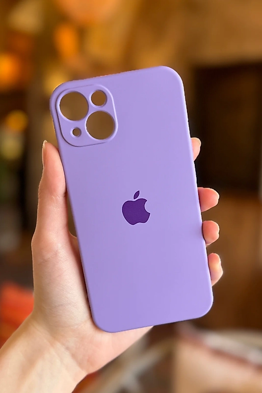 Lila Darbeye Dayanıklı Telefon Kılıfı – Kamera Korumalı Silikon Kapak