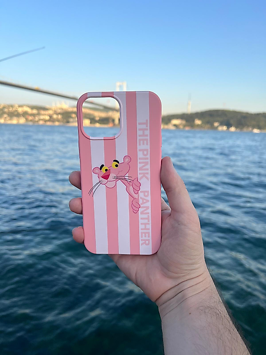 Pembe Panter Lansman Telefon Kılıfı